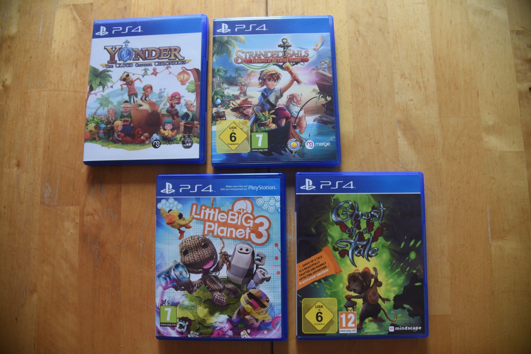 Giochi: Ghost Tale+LBP3+Standed Sails+Yonder – Usato da Frenkendorf venduto da gelbeZinnie 1