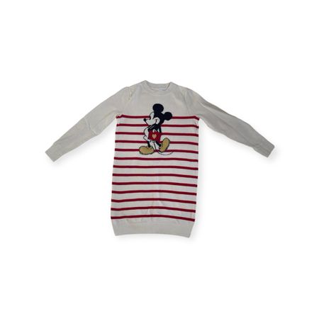 GAP Mickey Mouse gestreiftes Mädchenkleid Grösse XL