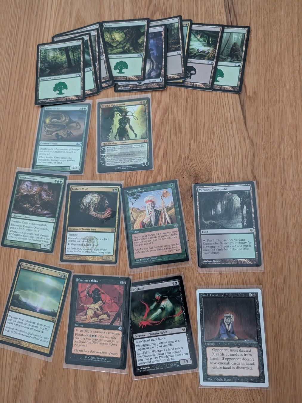 Magic The Gathering Carte collezionabili: Gaea's Cradle, Mangrovensumpf, Sinkhole, usw. MTG – Usato da Bern venduto da Ricardoni 1