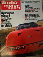 AMS 8/87 Corvette 90 V8 GE 500 LM 001 Alfa 75 318 BX 309 xa