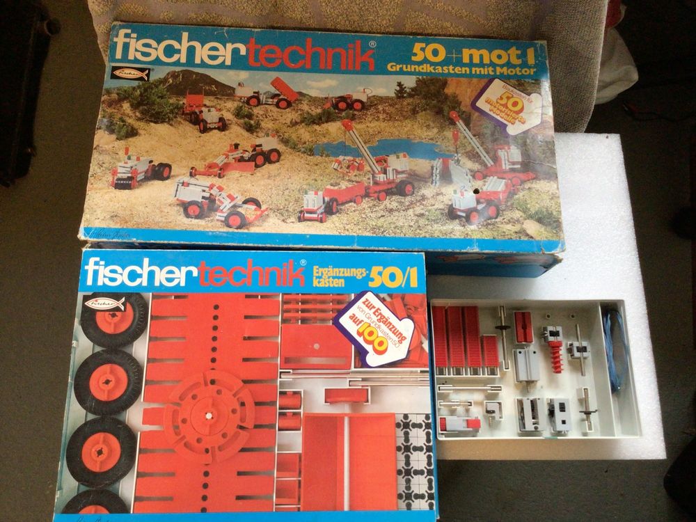 Fischertechnik Grundkasten für 100 Modelle, Originalverpackt (Neu und