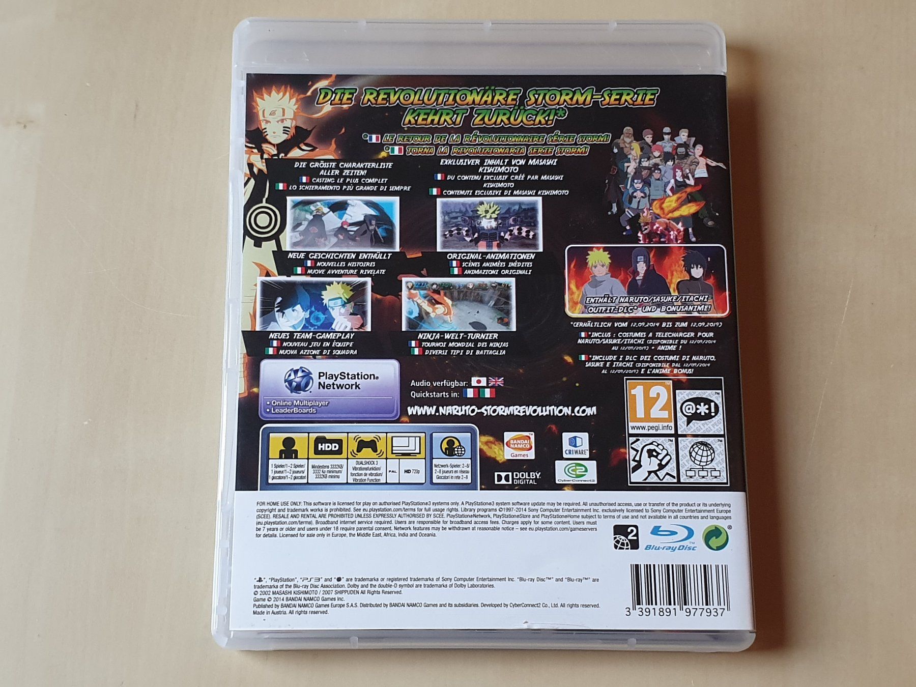 Sony Giochi: Naruto Ultimate Ninja Storm Revolution – Usato da Stansstad venduto da collectorsshop 1