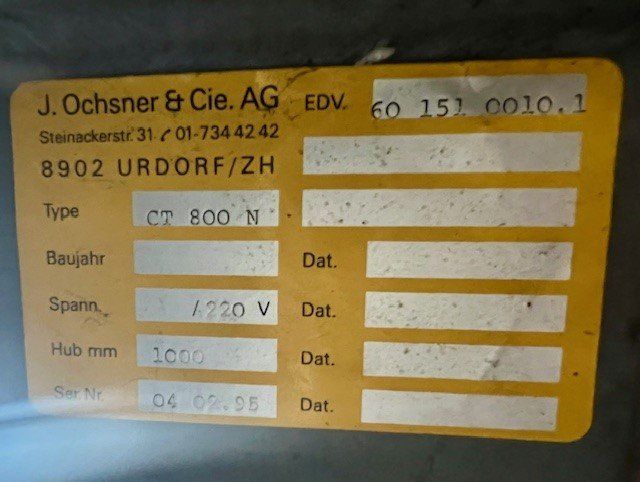 Tutte le macchine: Abfallpresse Ochsner – Usato da Riedtwil venduto da wiederverwendung 4