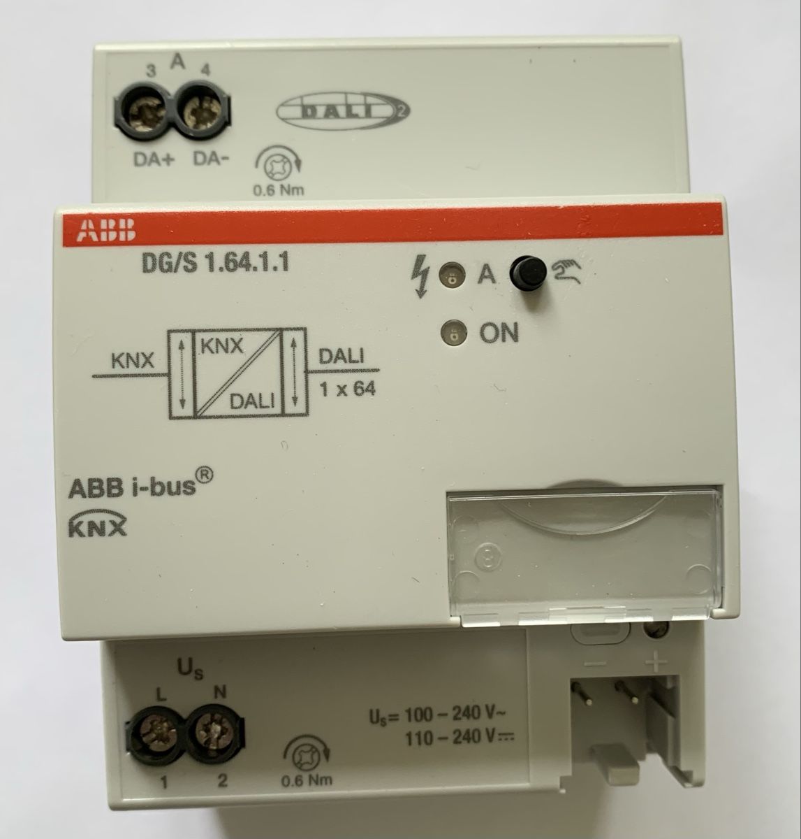ABB Componenti elettronici: ABB i-Bus KNX DALI-Gateway Basic 1f DG/S1.64.1.1 – Nuovo e nell'imballaggio originale da Zürich venduto da Apache4