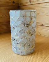 Mosaik Windlicht Deko 15 cm hoch - neu