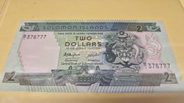 2 Dollar Salomonen, 1986, Fischfang, Boot