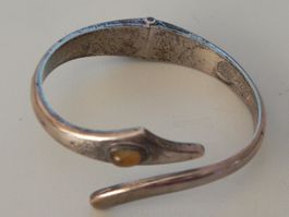 RAR: Vintage silber 925 mexikanisches starres Armband TAXCO