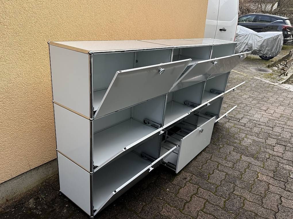 USM Scaffali: USM Haller Sideboard Lichtgrau 3X3 Top Preis – Usato da Dietikon venduto da Kumar_Occasionen 6