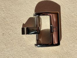 25crz002207 Omega Ceramic Grey Side of the Moon Pin Buckle