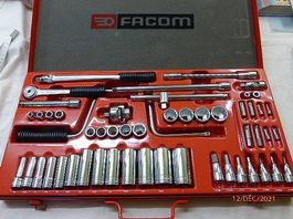 Coffret clés à tubes et douilles FACOM 1/4" à 1??