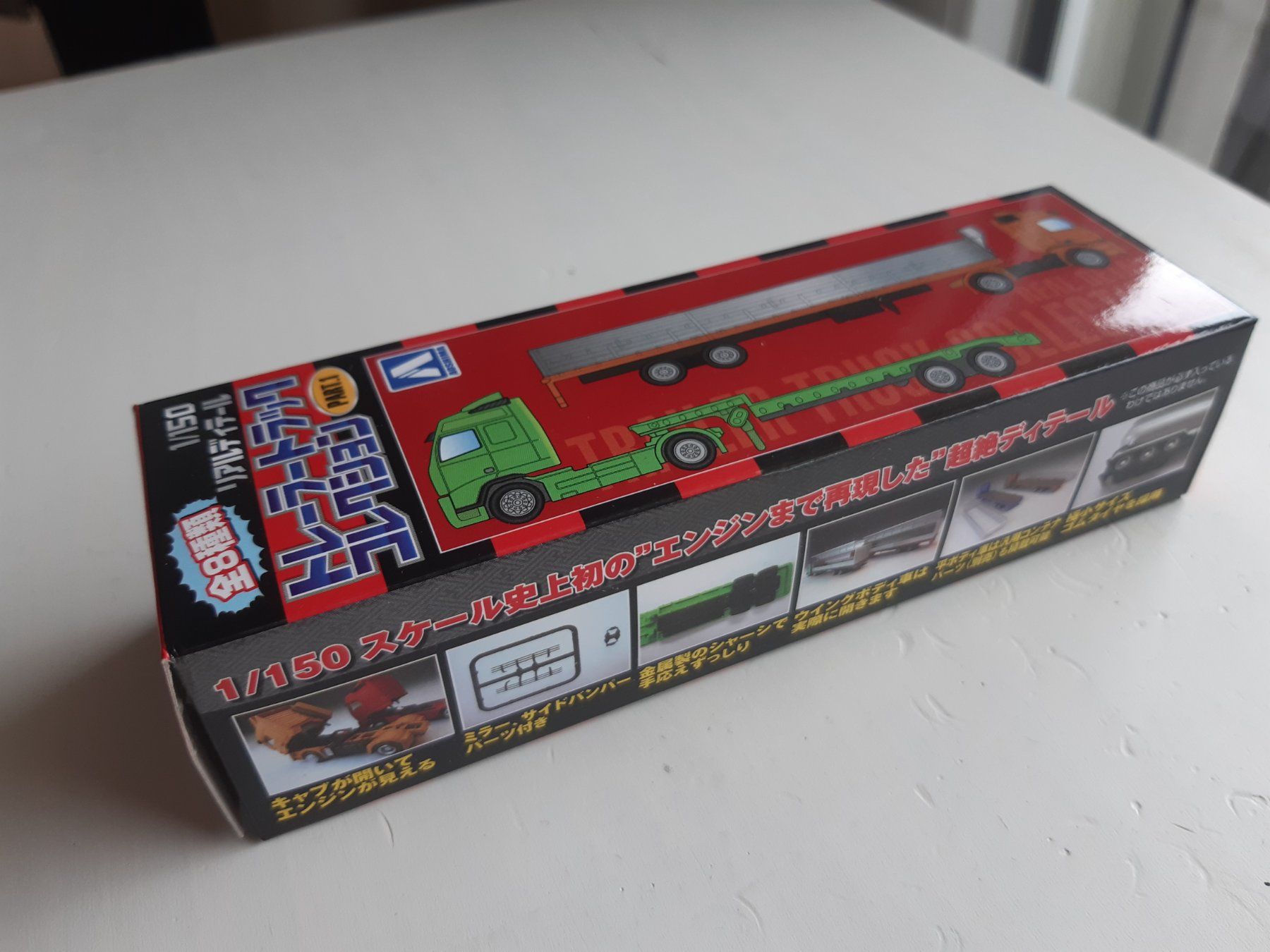 Modellini di ferrovie: Trailer Truck 1/150 Aoshima – Nuovo (secondo la descrizione) da Mitlödi venduto da blackgnat79