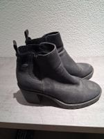Stiefeletten Damen schwarz Absatz Grösse 39 
