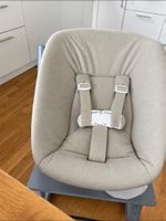 Stokke Steps Babysitz Kissen beige mit Gurtsystem gebraucht