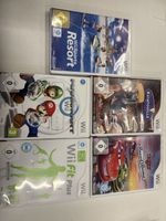 Wii Spiele: Mario Kart, Resort, Ratatouille, Cars