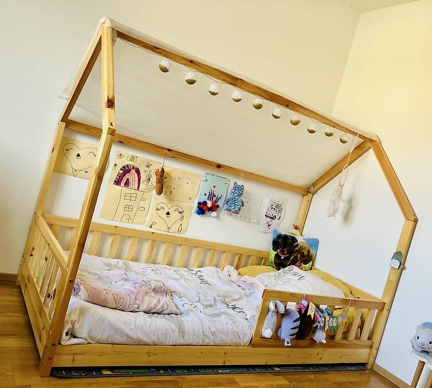Betten: Lit cabane 93,5cm largeur 195cm longueur – Gebraucht aus Martigny von avf_w8zf 1