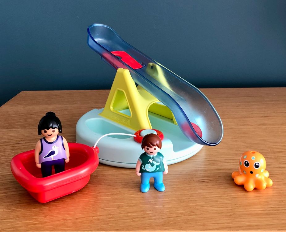 Playmobil 123 / set 70635 / Badeinsel mit Wasserrutsche | Kaufen auf Ricardo