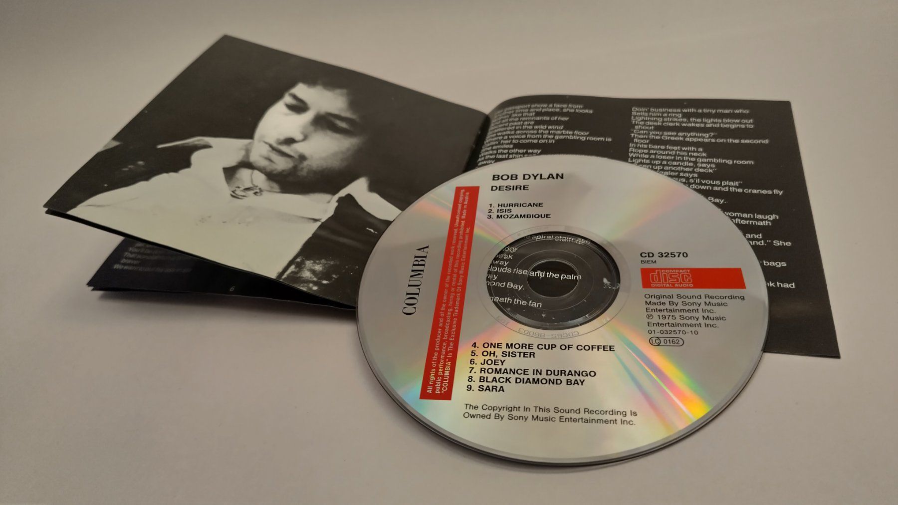 CD: Bob Dylan - Desire / CD ab Fr. 4.- – Usato da Bellach venduto da JingleJerry 1