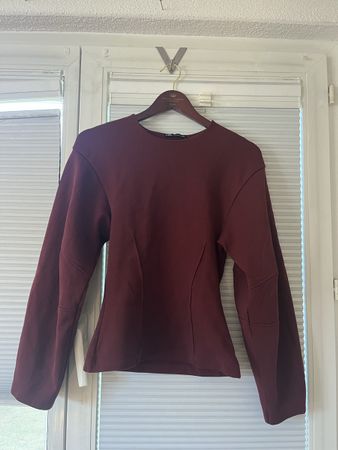 Pullover Zara bordeauxr Grösse S 