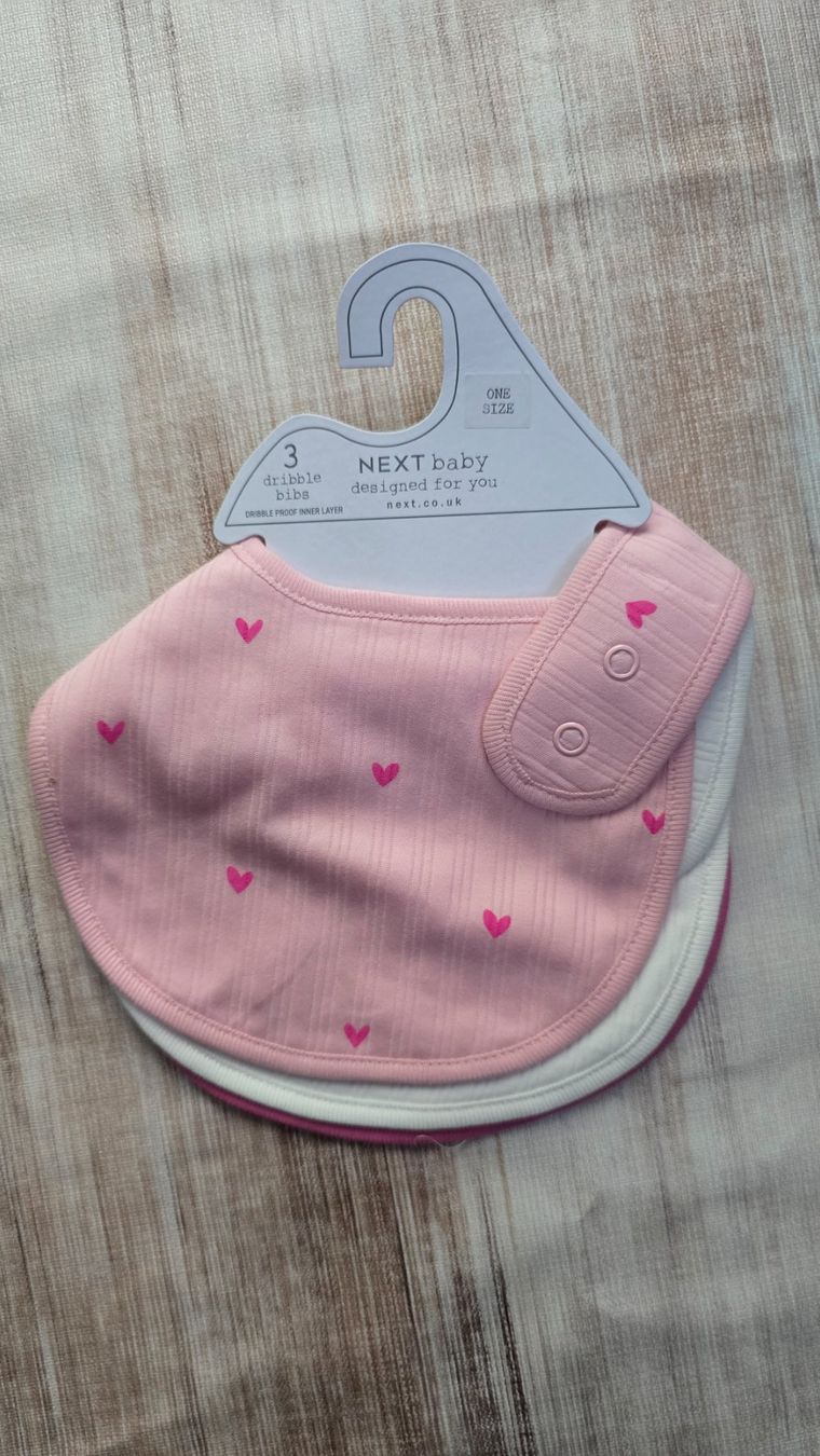 Repas pour bébés: 👣 Next 3er-Pack Baby Lätzchen – Neuf avec emballage d'origine à Thalwil par VitaMini 1