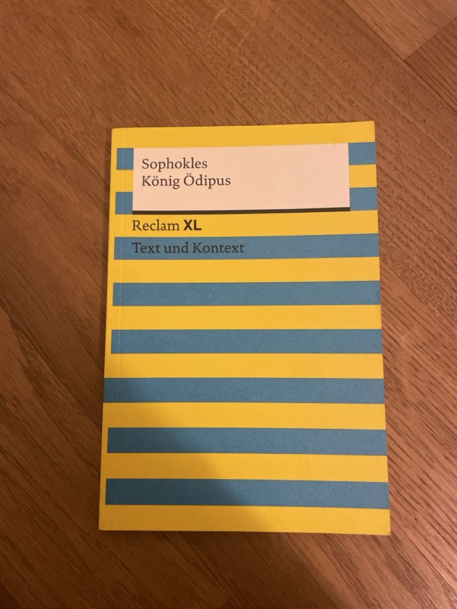 Libri: Sophokles- König Ödipus – Nuovo (secondo la descrizione) da Cham venduto da livvv