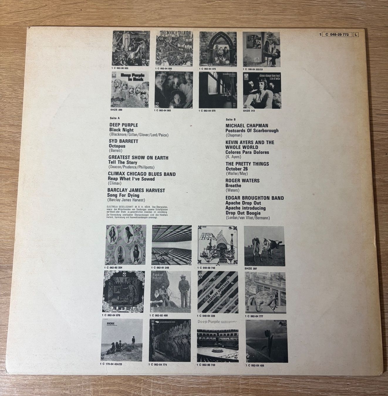 Dischi in vinile: 5 x Psychedelic Rock/Blues 12" Vinyl Compilation – Usato da Thusis venduto da chur_city 5