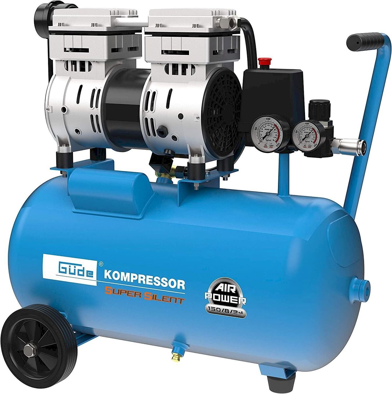 Compresseurs: Güde Kompressor 150/8/24 SILENT – Neuf avec emballage d'origine à Bottighofen par zaap