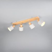 Deckenleuchte, 4er Spots, 61 cm x 18 cm