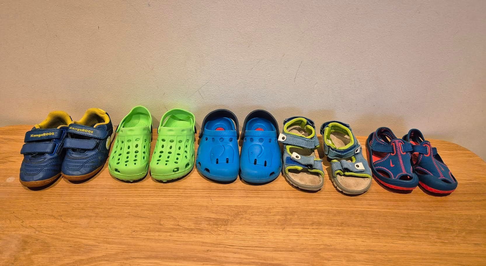 Scarpe per ragazzi: Lot de chaussures été garçon, pointure 22 – Usato da Lonay venduto da alp_9sjf 1