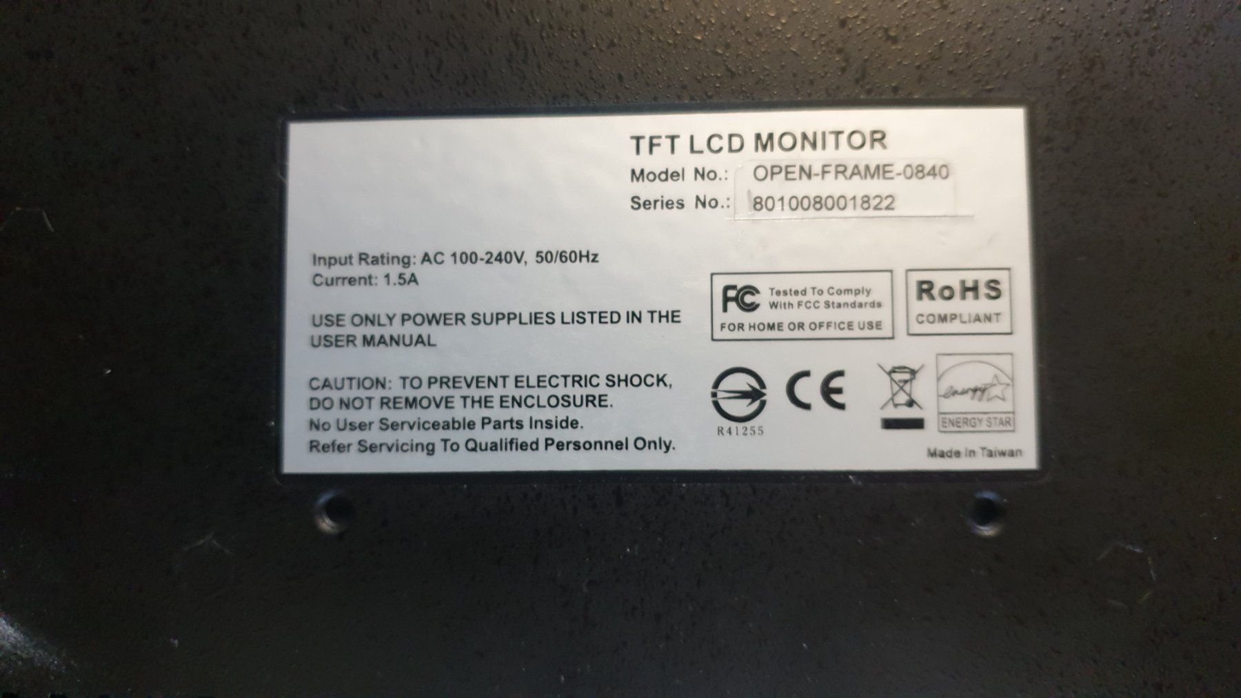 Monitore: Open Frame TFT LCD Monitor – Gebraucht aus Reinach AG von softwareladen 8