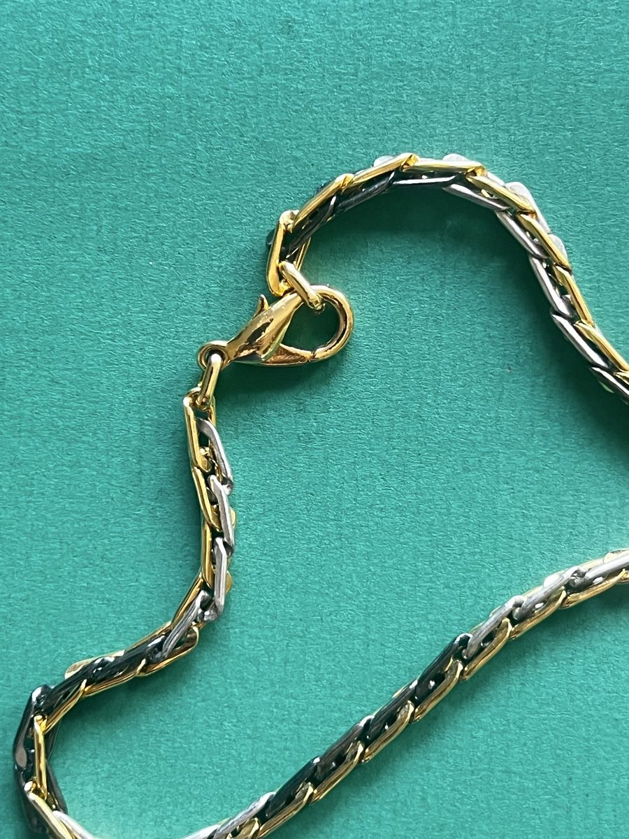 Catenine: Vergoldet Doppelte Farbe (80cm) – Usato da Laufen venduto da Trendmarket 3