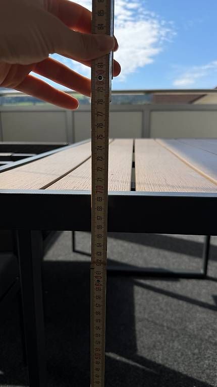 Divani: Gartenlounge grau/anthrazit inkl. Tisch – Usato da Rotkreuz venduto da ta_ti75 8