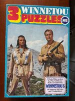 vintage WINNETOU Puzzle fx SCHMID No3 3x120pcs 1970er TOP