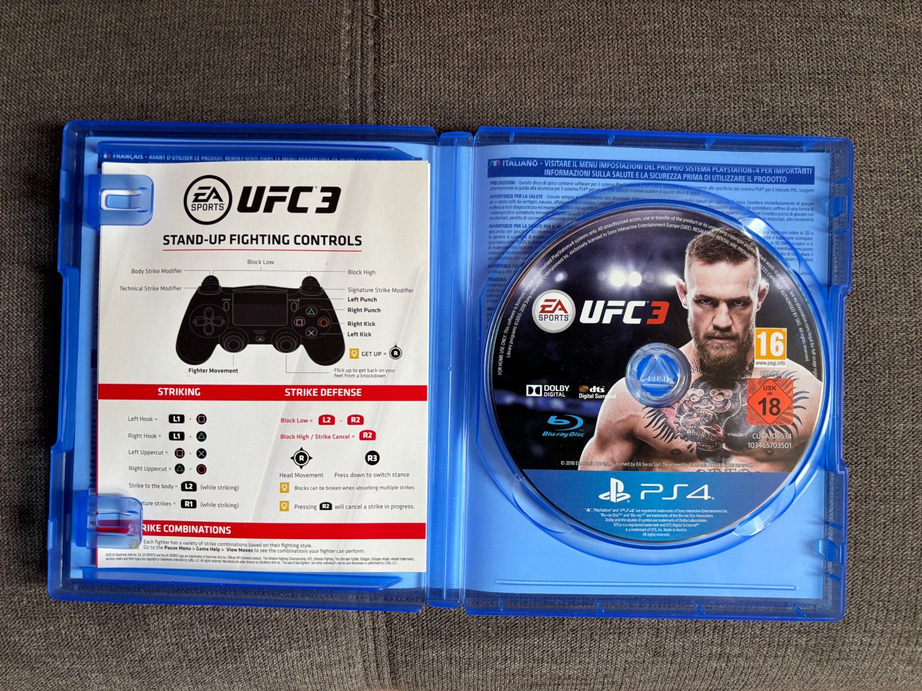 Spiele: PS4 Spiel UFC 3 – Neu (gemäss Beschreibung) aus St. Niklaus VS von np8_lsg2 1