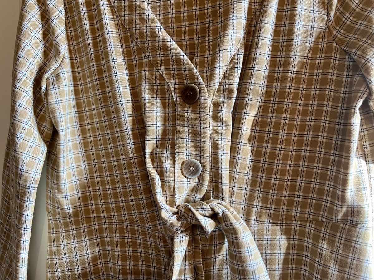 Mango Kleider: ROBE MANGO BEIGE À CARREAUX - M – Gebraucht aus Fribourg von alex_afs 3