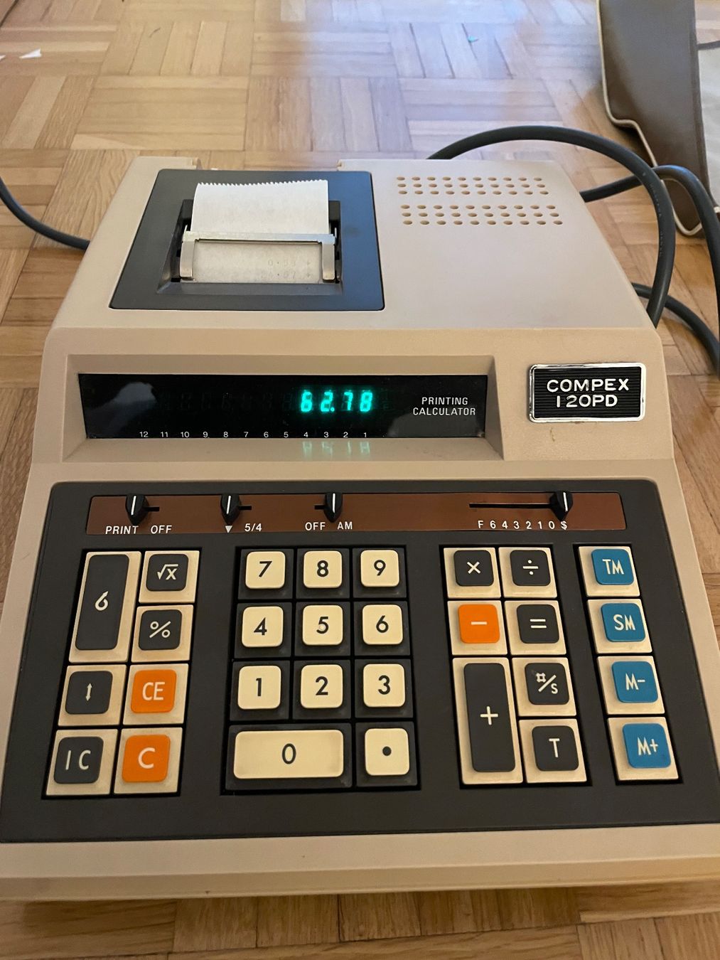 Calcolatrici tascabili: Tischrechner Compex 120PD – Usato da Thun venduto da A-und-C