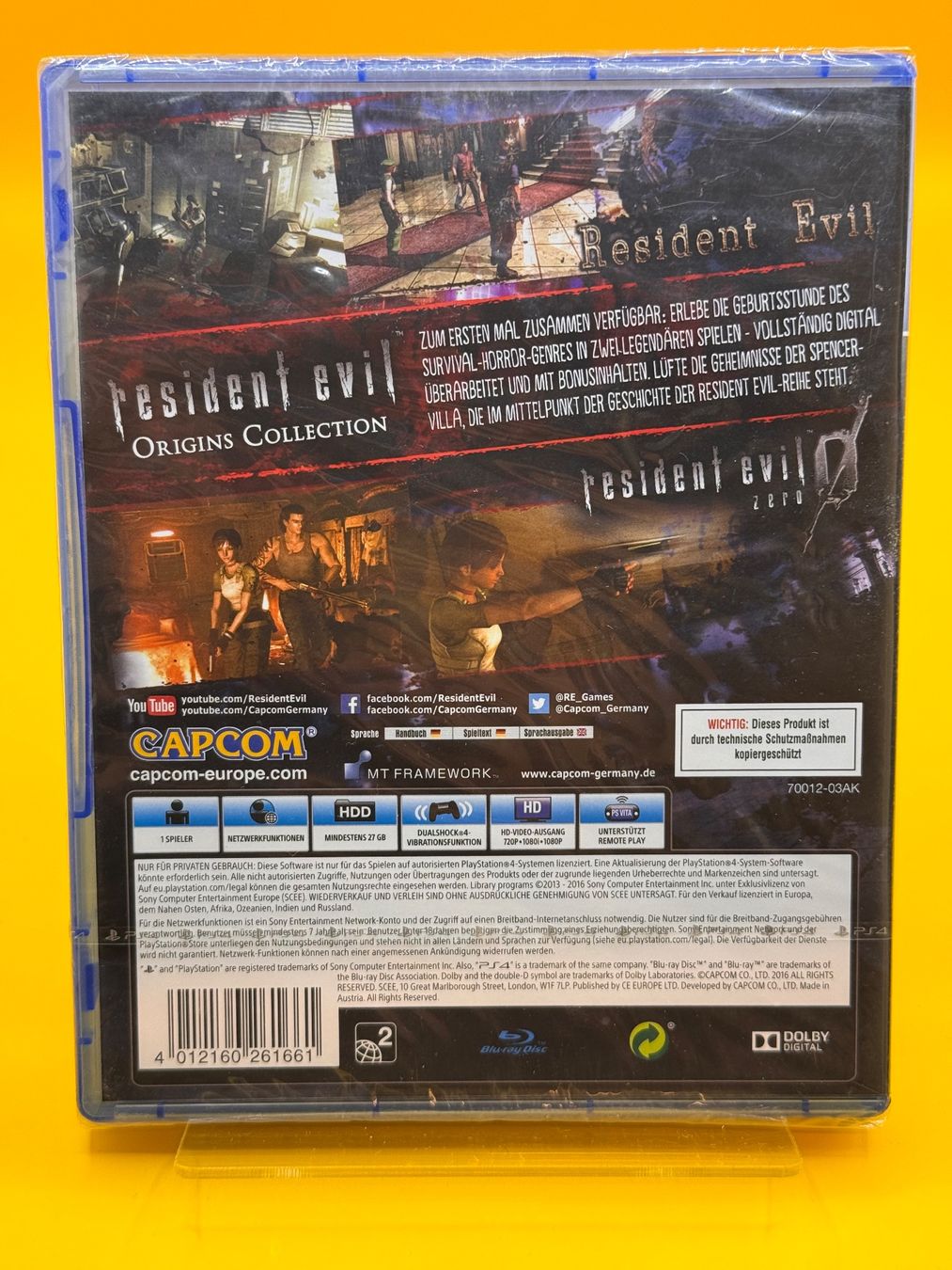 Sony Giochi: Resident Evil Origins Collection PS4 - Neuware – Nuovo e nell'imballaggio originale da Oberwil b. Zug venduto da silver2024 1