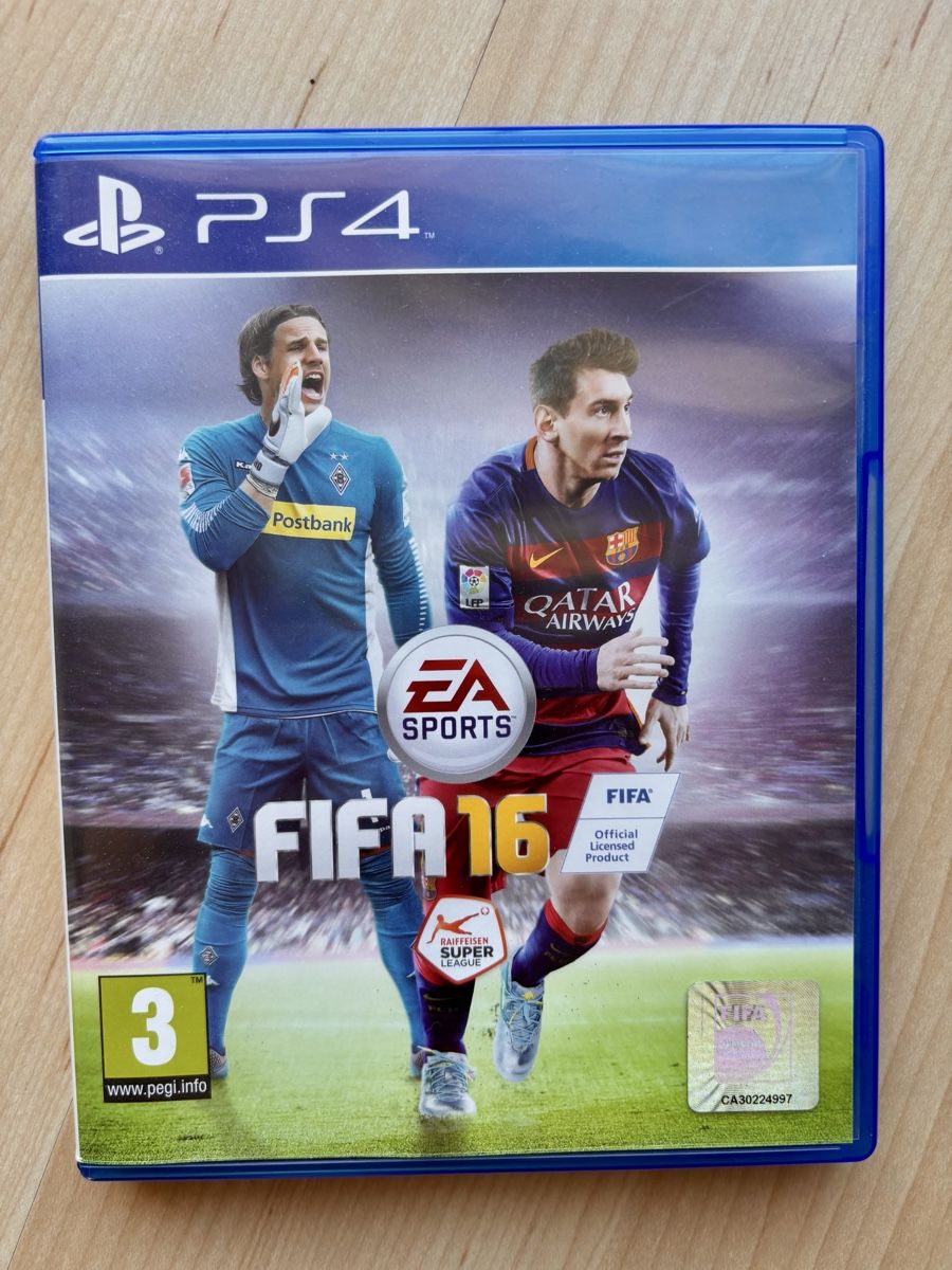 FIFA 16 PS4 (D’occasion) à Denens pour CHF 10 – avec livraison