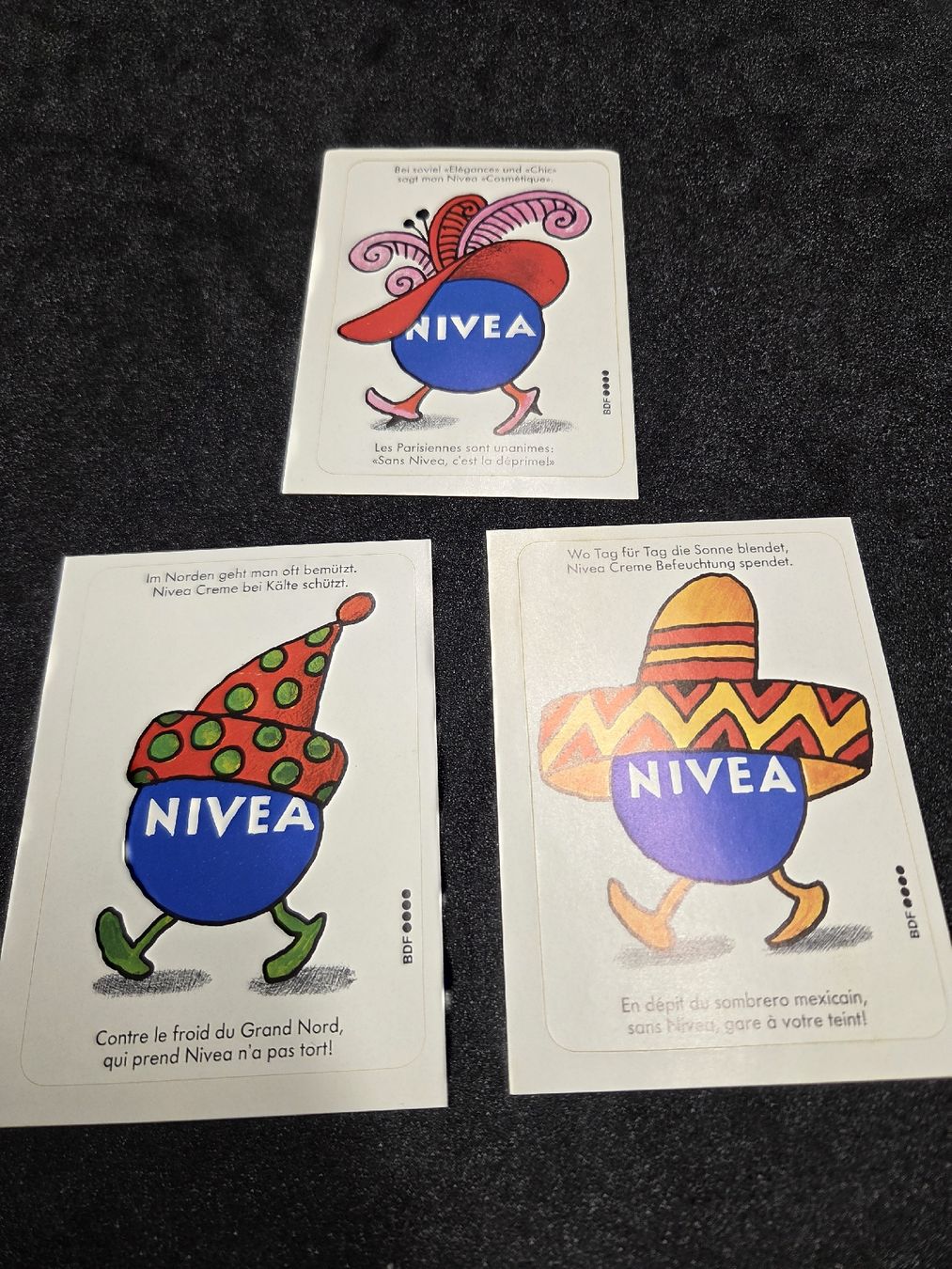 Autocollants: alte Nivea Aufkleber  – D'occasion à Wetzikon ZH par AmacherM
