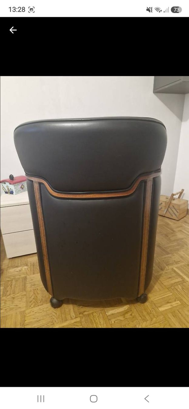 Poltrone: Poltrona d'ufficio in pelle – Usato da Curio venduto da ale_2wvp 6