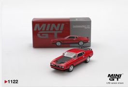Ford Mustang Mach1 1971 Race Red 1/64 Mini GT