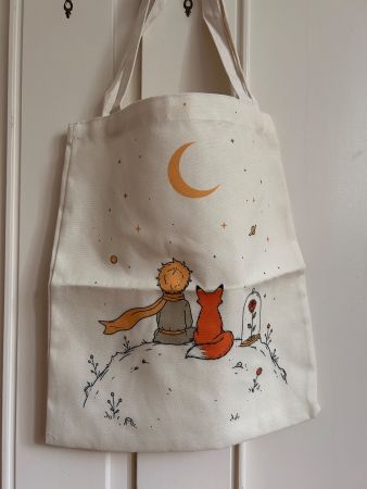 NEU❣️Shopper 100% Canvas Le Petit Prince 40x35