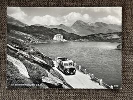 San Bernardino-Hospiz, 1963, mit cabrio-buss