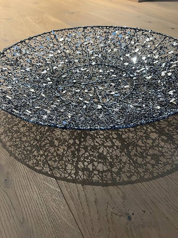 Tutte le decorazioni: Deko Schale in dunkelgrau mit Glitzer – Nuovo e nell'imballaggio originale da Sevelen venduto da ale_v29l 2