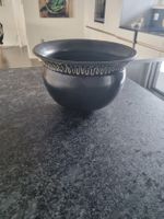 Schale Keramik schwarz weiss Muster