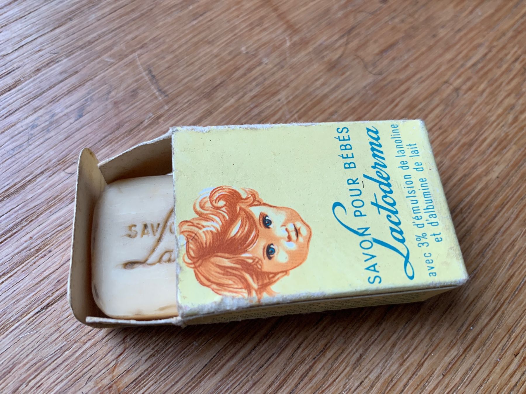 Duschen: Vintage Lactoderma Kinderseife, neu & originalverpackt! – Gebraucht aus Richterswil von Moii89