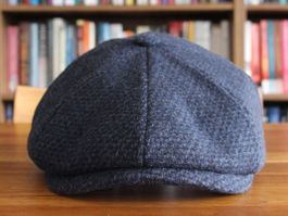 Schiebermütze aus Tweed Gr. 58
