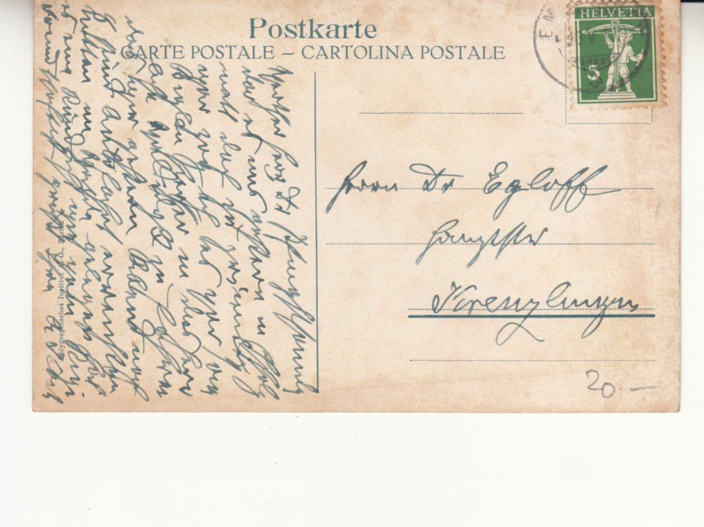 Cartoline postali: Moosegg 1911 – Usato da Bürglen TG venduto da StampGraf 1