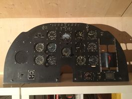 Flugzeug Cockpit / Armaturenbrett