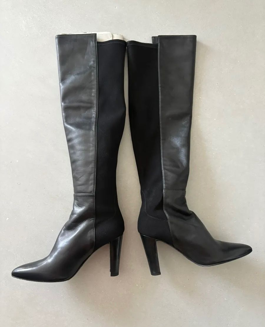 Stuart Weitzman Chaussures femmes: Stuart Weitzman Overknee Stiefel, schwarz, Gr. 36 – Neuf (Voir description) à Triesen par atos87 1