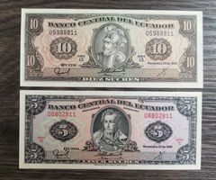Ecuador 5,10 Sucres UNC